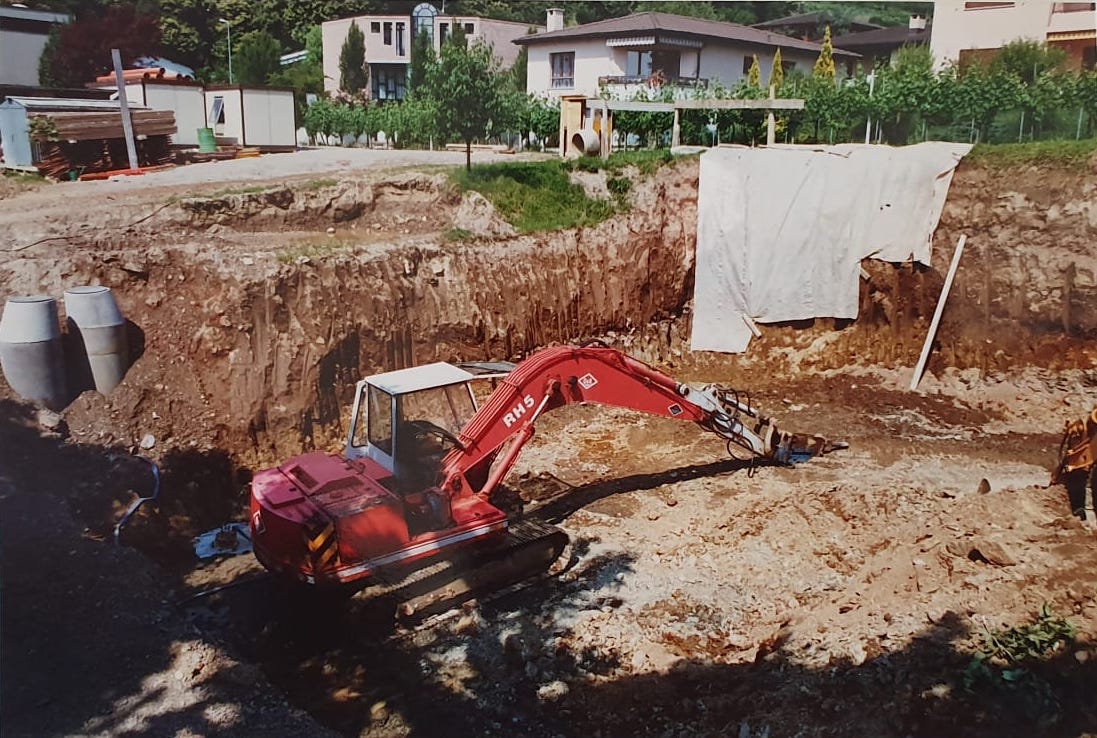 Vecchi scavi a Sorengo